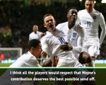 Rooney's England career deserves to be honoured - Southgate