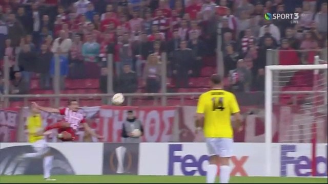 3-0 Το ΕΝΤΥΠΩΣΙΑΚΟ ψαλιδάκι του Λάζαρου Χριστοδουλόπουλου - Ολυμπιακός vs Ντουντελάνζ - 08.11.2018 [HD]