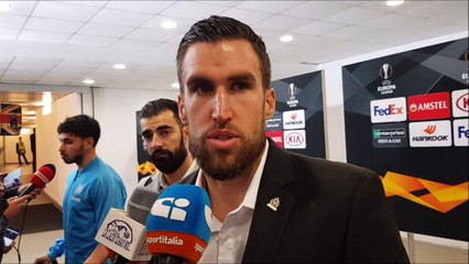 Lazio-Marsiglia, Strootman in mixed zone