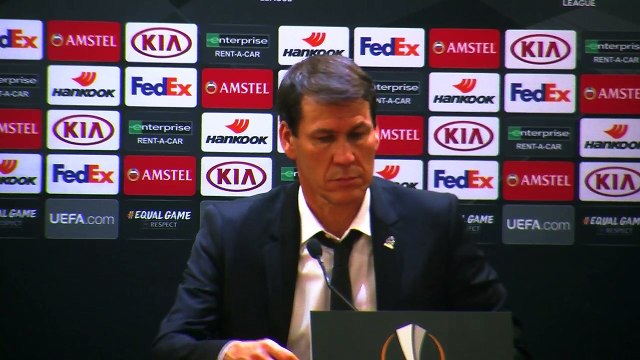 LAZIO-OM : Rudi Garcia fataliste après l'élimination de l'OM en Ligue Europa