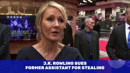 J.K. Rowling Sues Former Assistant for Stealing