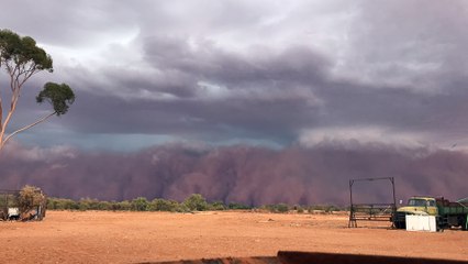 Timelapse of Dust Storm