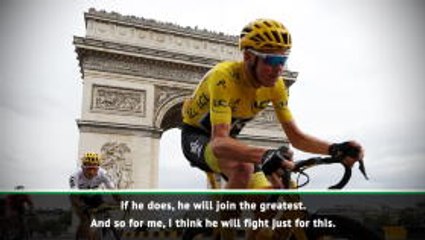 Froome will join greats with fifth Tour de France win - Cancellara