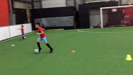 SELYAN BOUTCHACHA AVEC L’ASPTG ÉLITE FOOTBALL - FIVE PERPIGNAN - 08.11.2018