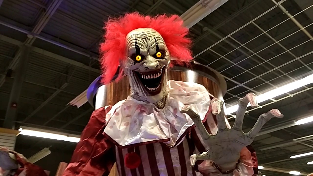 Crazy Clown Animatronic