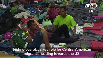 Mobile technology allowing migrants to phone home