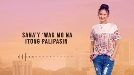 Sarah Geronimo  - Huwag na Huwag Mong Sasabihin (Lyric Video)