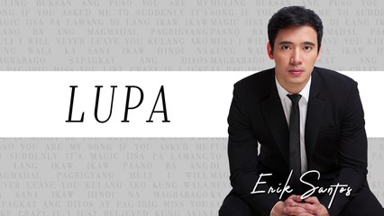 Lupa - Erik Santos (Audio)