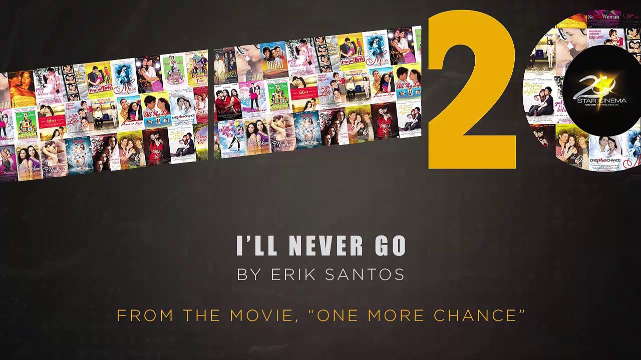 Erik Santos - I'll Never Go (Audio)