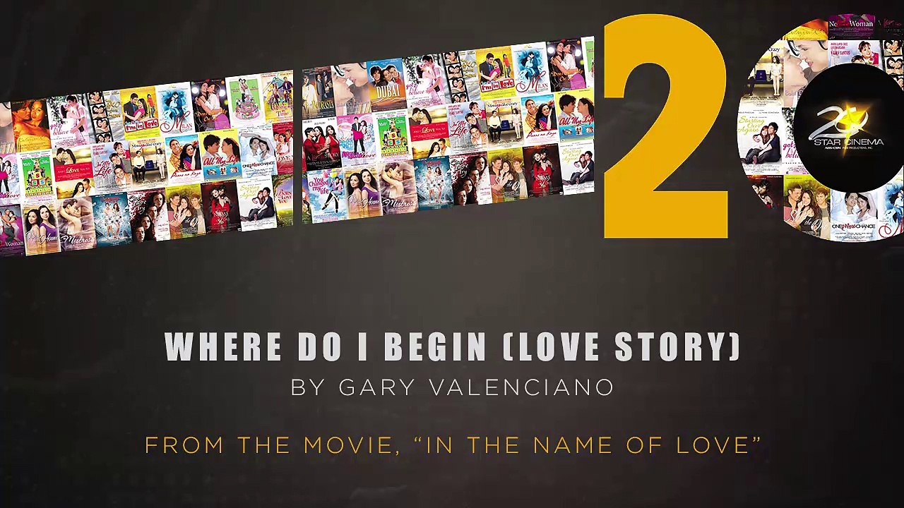 Gary Valenciano - Where Do I Begin (Love Story) (Audio)
