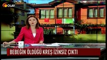 Bebeğin öldüğü kreş izinsiz çıktı