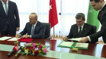 Türkiye-Türkmenistan arasında iş birliği anlaşmaları - AŞKABAT