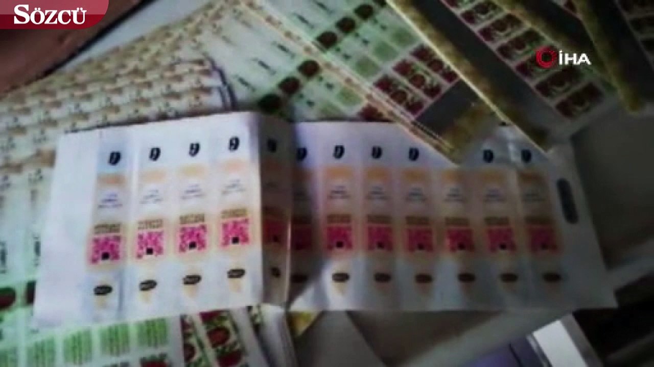 Kayseri'de yılbaşında piyasaya sürülecek kaçak içki ele geçirildi