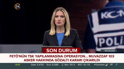 103 muvazzaf asker hakkında gözaltı kararı çıkartıldı