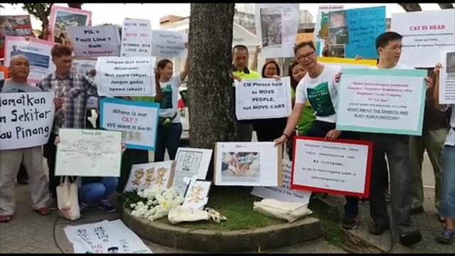 NGOs mark 'death' of Penang govt's CAT policy