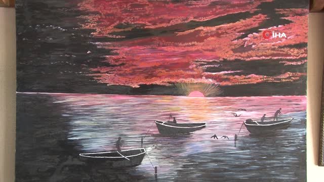 61 Yıllık Terzi 70'inden Sonra Ressam Oldu