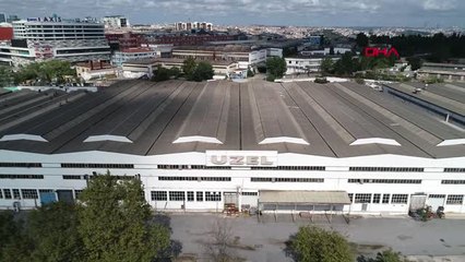 İstanbul- Edirnekapı'daki Uzel Fabrikasının Havadan Görüntüleri