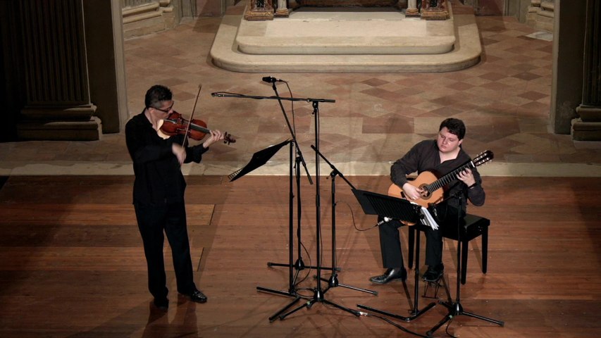 Eugenio Della Chiara - Paganini: Grande Sonata in A Major, MS 3: 3. Andantino Variato. Scherzando