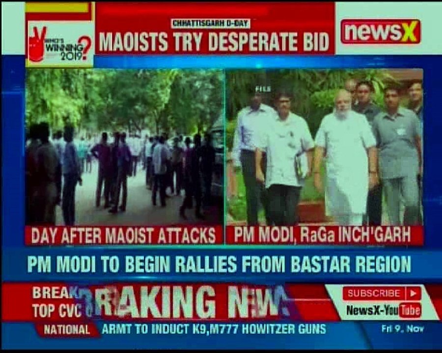 Chhattisgarh D-Day: Rahul Gandhi to address hal...