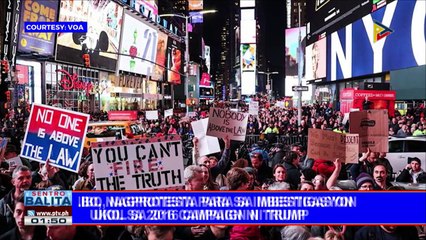 GLOBALITA: Libu-libo, nagprotesta para sa imbestigasyon ukol sa 2016 campaign ni Trump