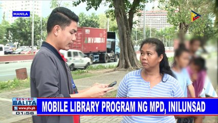Mobile library program ng MPD, inilunsad
