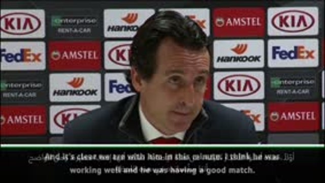 كرة قدم: الدوري الأوروبي: إيمري يؤكّد أن إصابة ويلبيك خطيرة