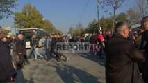 Report TV - Protesta tek Unaza e Re, banorët që preken nga projekti bllokojnë sërish rrugën