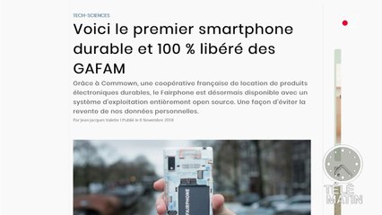 Un smartphone respectueux de l'environnement
