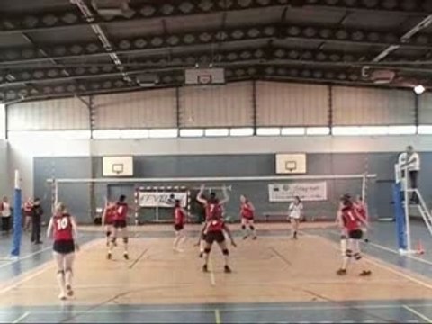 Finale interpôles volley F 2007 Lyon-Sablé set1part1