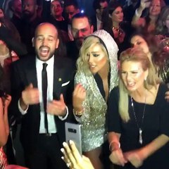 وصلة رقص ليسرا ومايا دياب على أغنية 3 دقات