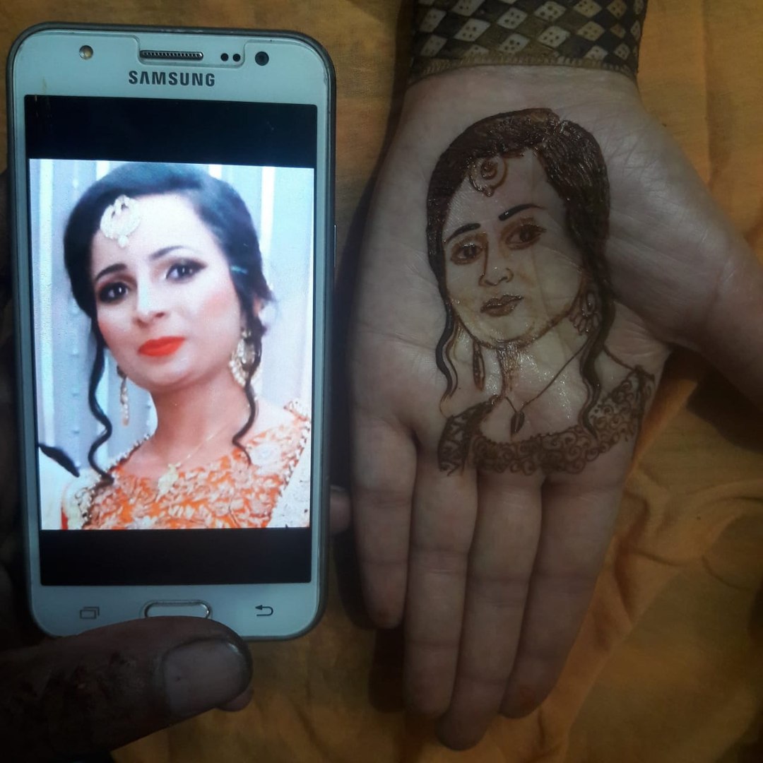 ⁣unbelievable - mehndi artist | sketch on hand | mehndi sketch