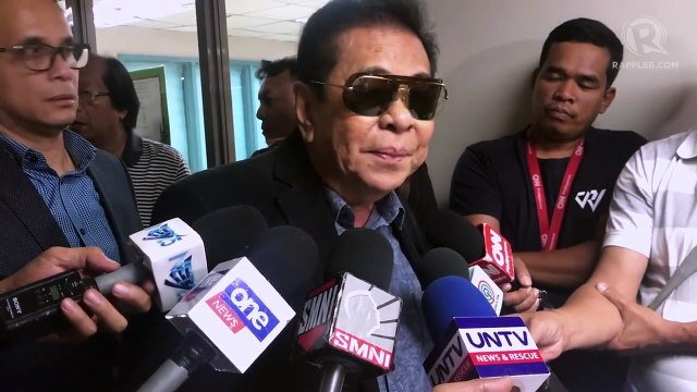 Chavit Singson to Mislatel: You misled the public