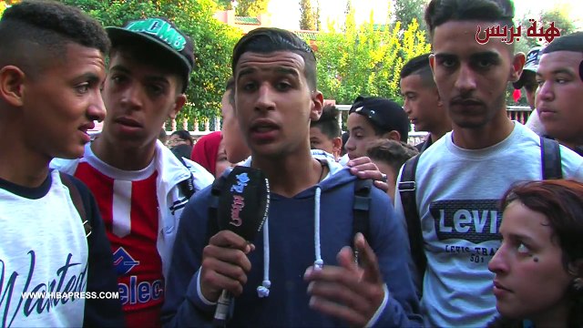 تلامـيذ المؤسسات التعليمية بمدينة بني ملال يقاطعـون الدراسة إحتجاجا على التوقيت الجديد