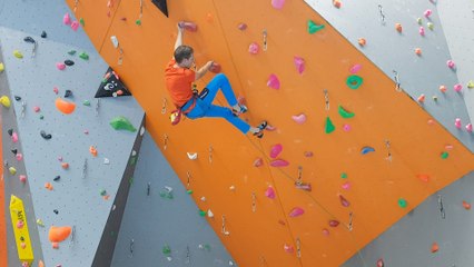 Hésingue: un nouveau mur d’escalade à la Comète