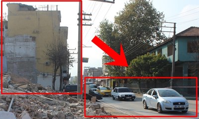 Ölümden döndüler! O anlar cep telefonu kamerasında