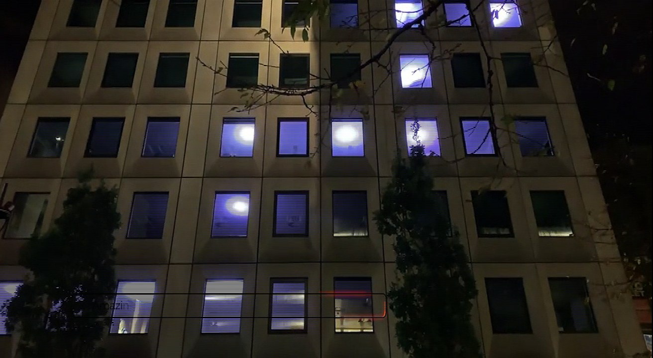 Bond Court's Light Display At Leeds Light Night!