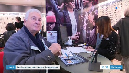 Santé : les lunettes des seniors inadaptées