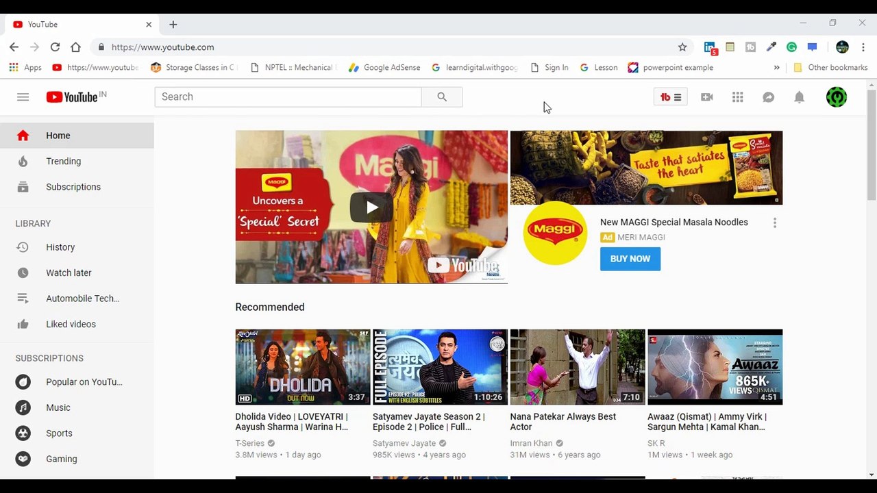 How to on Dark Screen in Youtube For Saving our Eyes(part 13)
