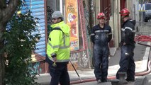 La rue d'Aubagne évacuée, les Marseillais en colère mais solidaires