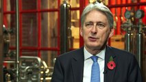 Philip Hammond speaks about the border in Ireland