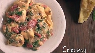 Creamy Tomato Basil TortelliniFull Recipe: