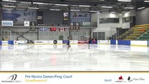 Championnats A de la section Québec - Patinage Canada 2019 Eve. 1 Pré-Novice Dames échauffements 1-13
