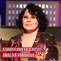 Azərbaycan kino və teatrında 500-dən artıq obraz yaradan, səhnəmizin Tomrisi, Natəvanı, Burla xatunu Xalq Artisti Amaliya Pənahova Bu gün onu itirdik...Vide
