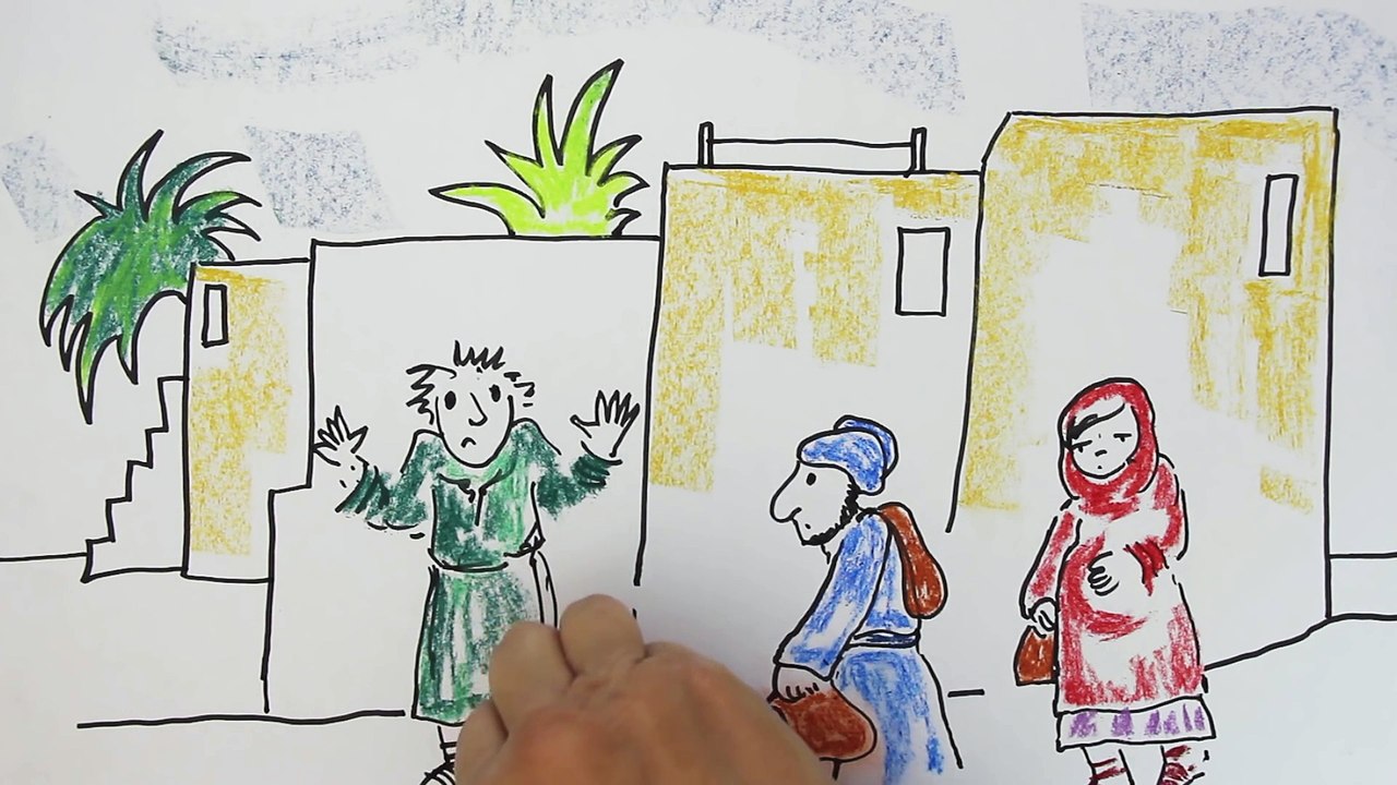 Le récit de Noël dessiné et raconté