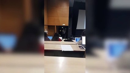 Trois étudiants lâchent un cygne dans un amphi (Clermont-Ferrand)