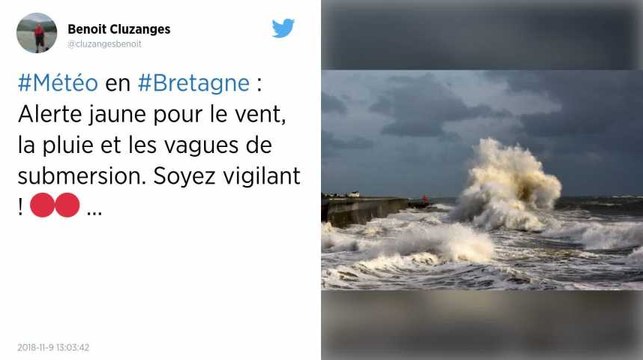Météo. Vents forts et pluies attendus sur le Grand Ouest.