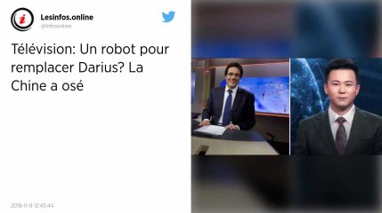 Chine. Un robot plus vrai que nature présente le JT.