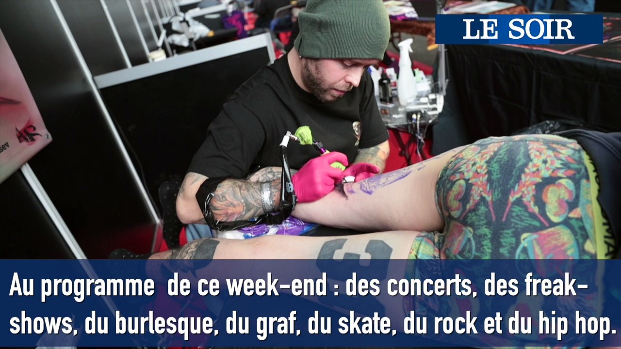 Brussels Tattoo Convention à Tour et Taxis à Bruxelles