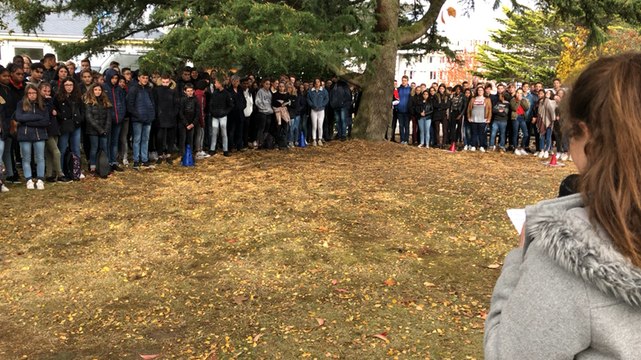 Les élèves de Saint-Jo commémorent 1914-18