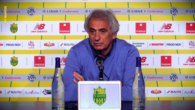 Vahid Halilhodzic avant Rennes - FC Nantes